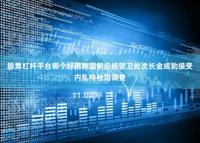 股票杠杆平台哪个好用韩国前总统警卫处次长金成勋接受内乱特检组调查