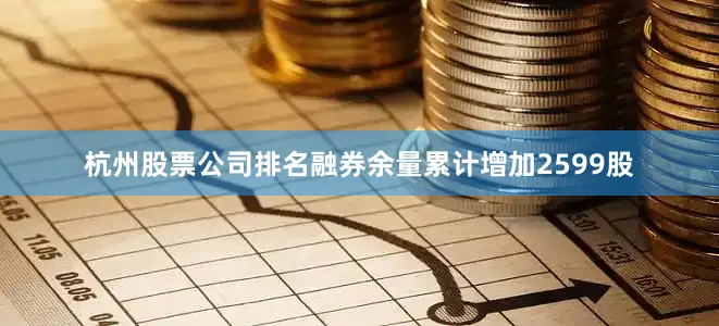 杭州股票公司排名融券余量累计增加2599股